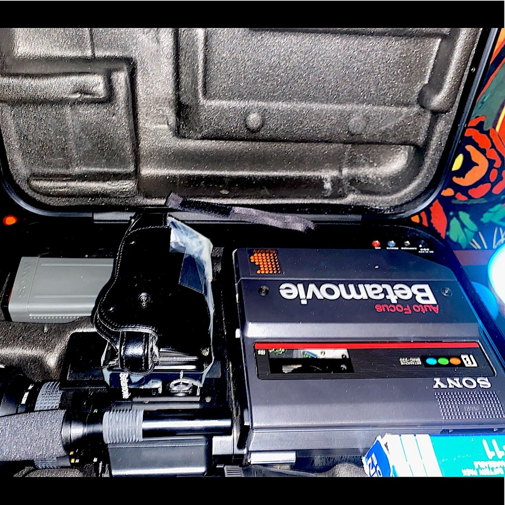 Sony auto focus beta movie camcorder video recorder/